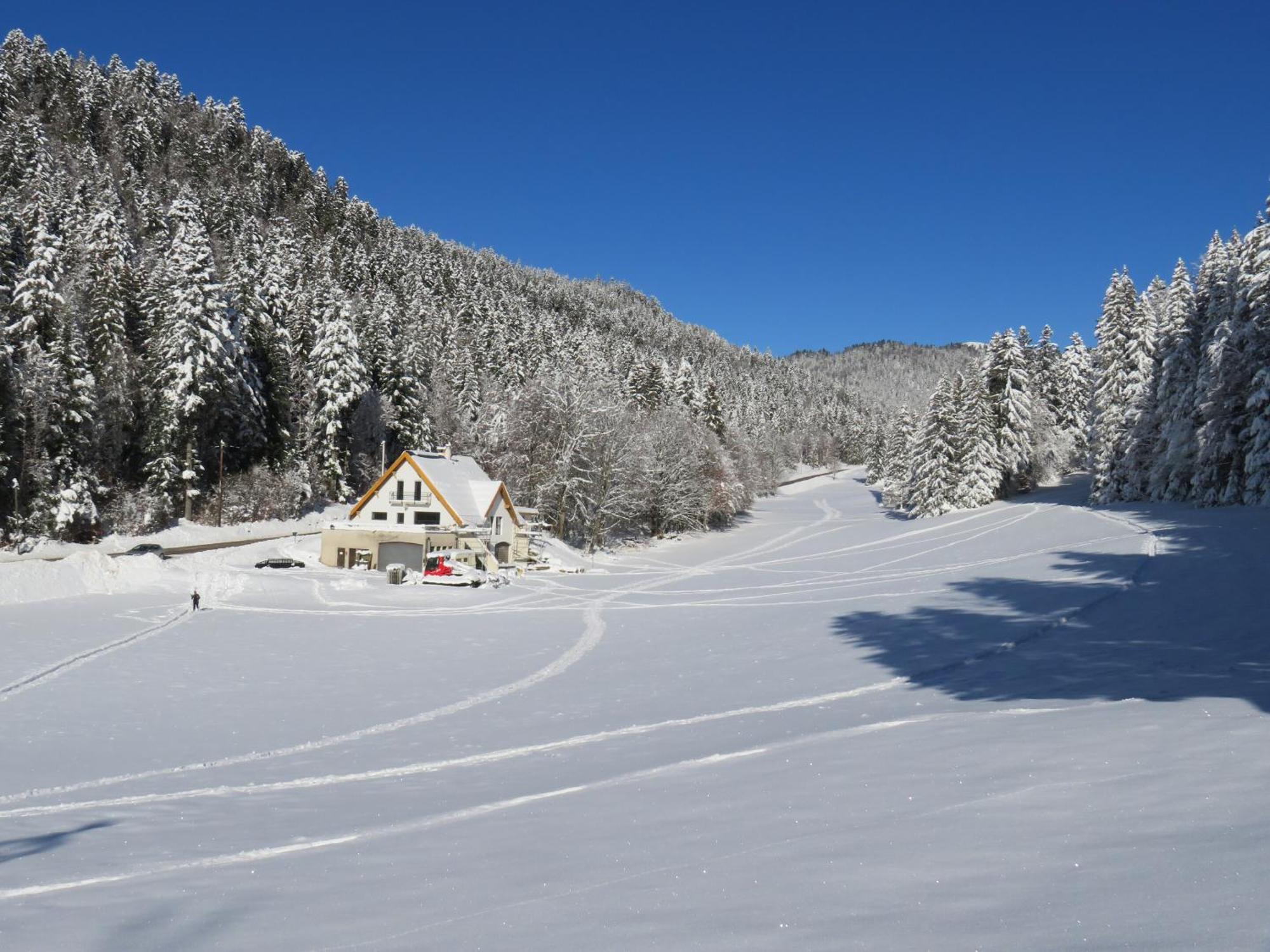 Gîte La Résilience, sur la piste de ski d'Autrans Exterior foto